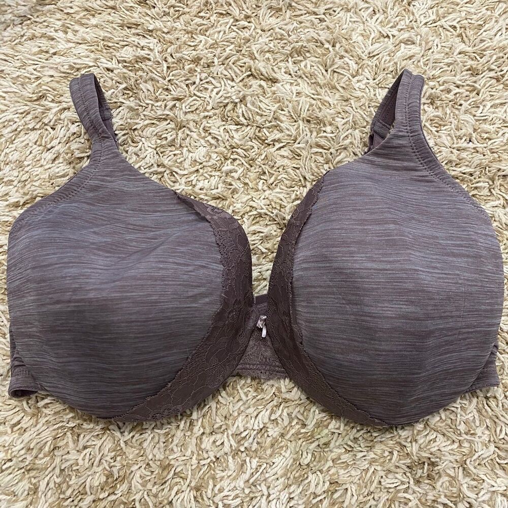 Cacique Women's Lightly Lined Full Coverage Bra Purple Size 44DDD/44F